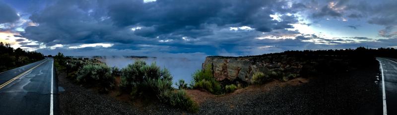 Cold Shivers Point at the Colorado National Monument by Michael Struwe