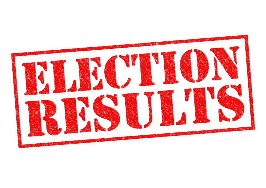 Graphic of Election Results stamp