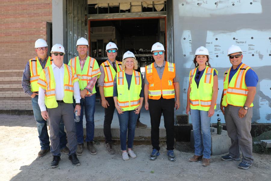 Governor Jared Polis, Mesa County Commissioner Janet Rowland, and several other county officials took a  tour to view the progress at the Clifton Community Campus at 3270 D ½ Road, Clifton.