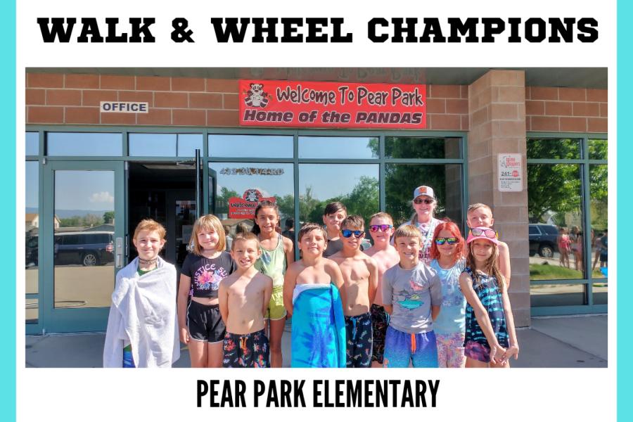 Spring 2023 Mesa County Safe Routes to School Walk & Wheel Champions