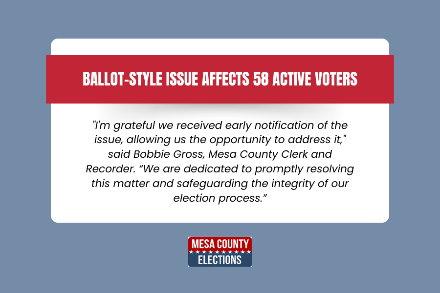 Ballot-style Issue Affects 58 Active Voters 