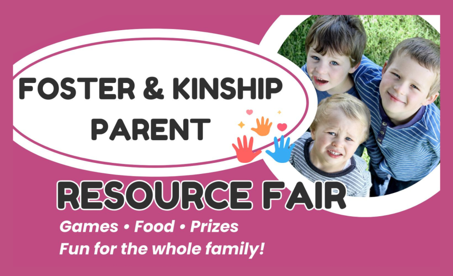 Pick Resource Fair graphic with smiling children. Fun for the whole family!